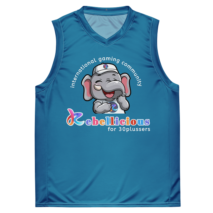 Basketball Jersey Laughing Rebelphant product image (2)
