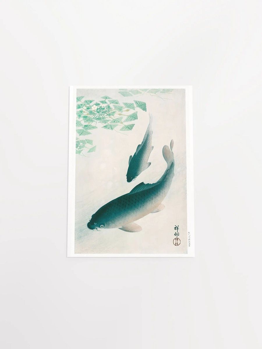 Carp or Koi by Ohara Koson product image (4)