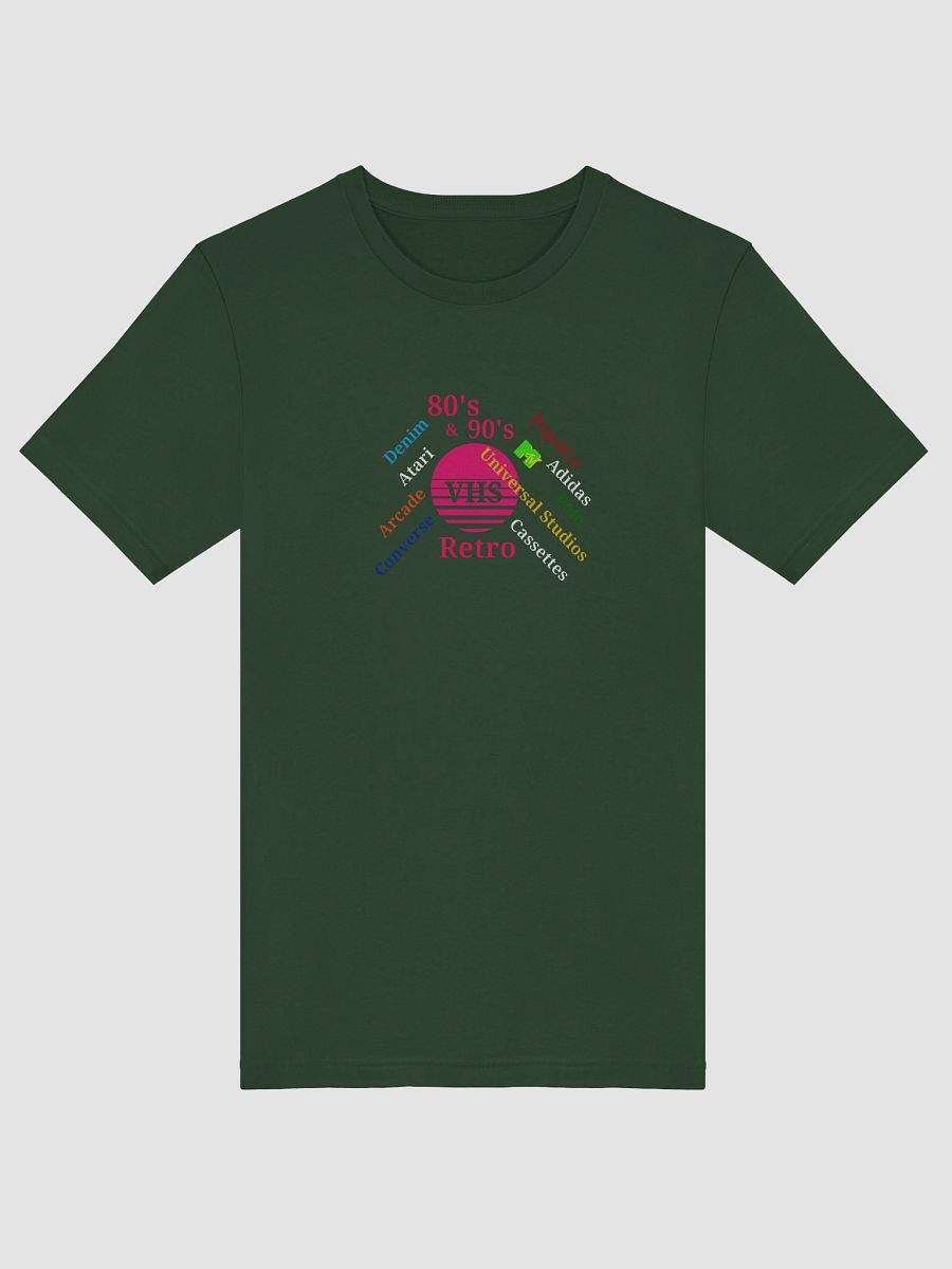Retro Nostalgia VHS Circle T-Shirt product image (5)