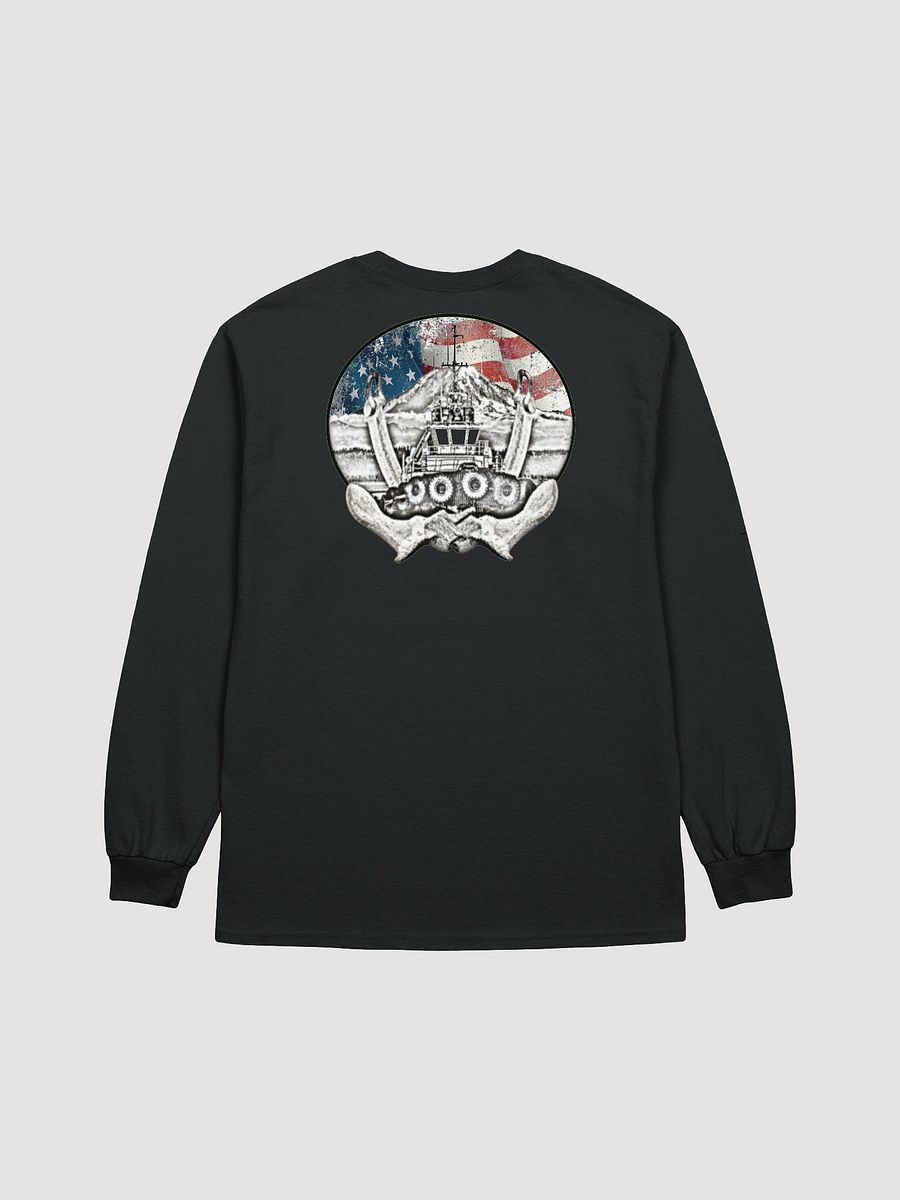 Twin anchor Flage Mount Rainier Marshall Foss Long Sleeve Tee product image (1)