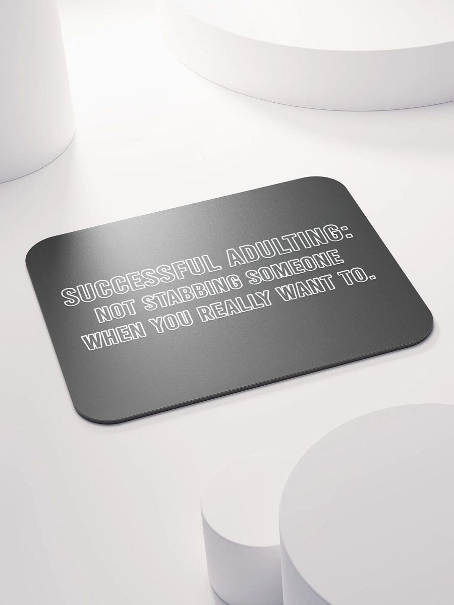 Successful Adulting Mouse Pad product image (4)