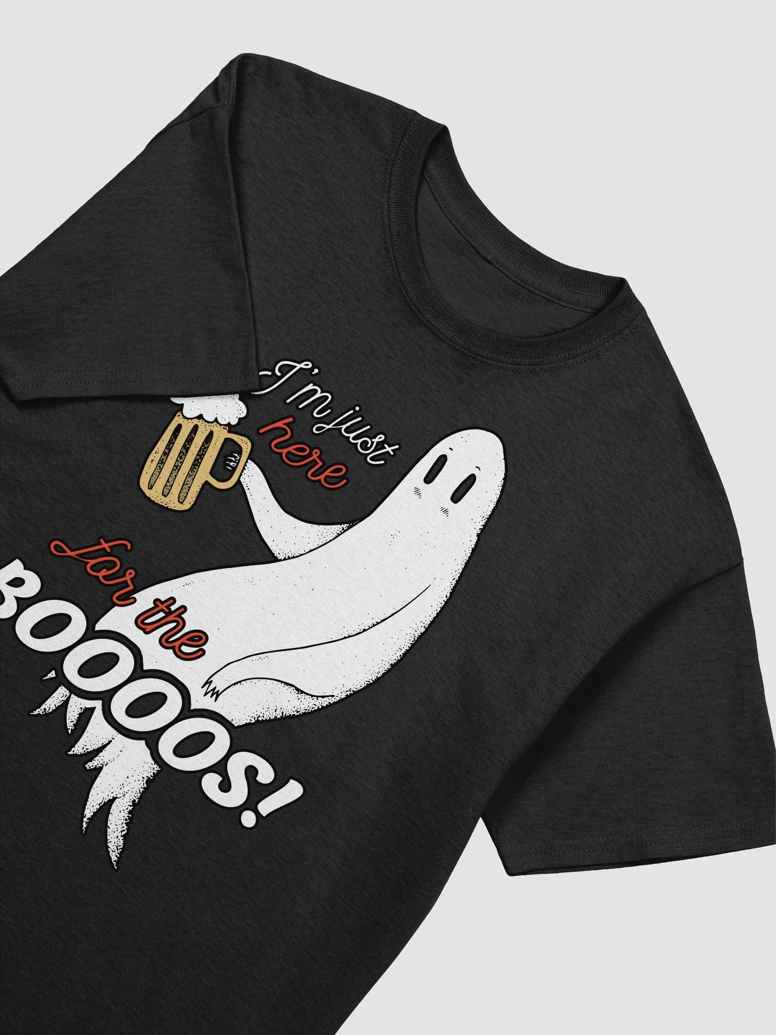 Here For The Booos T-Shirt (7 Colors) product image (2)