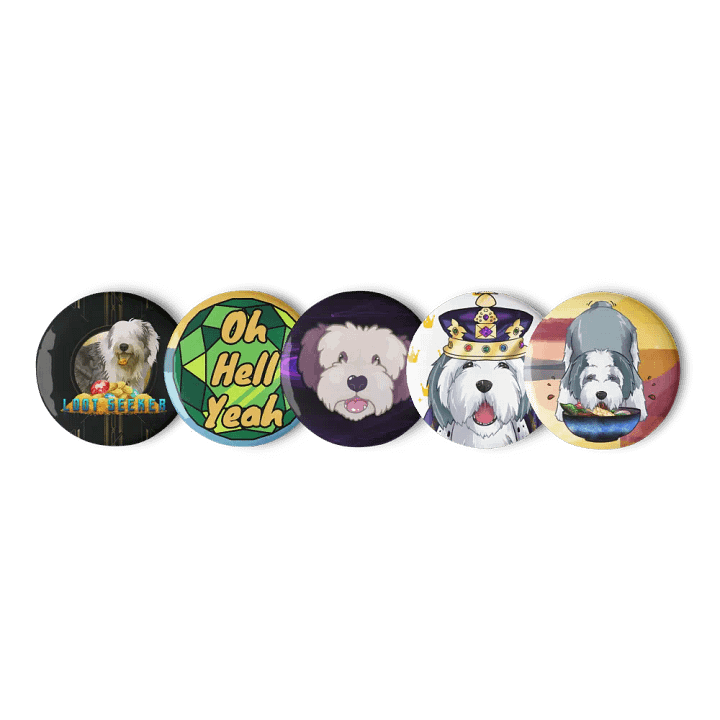 Loot Seeker Pins set ( 2.25″) product image (1)