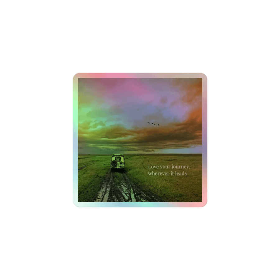 Love Your Journey Holographic Sticker Set product image (1)