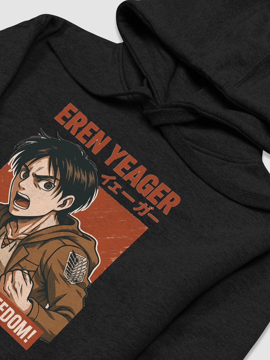 Fight for Freedom! Ft.Eren Yeager Premium Unisex Hoodie product image (3)