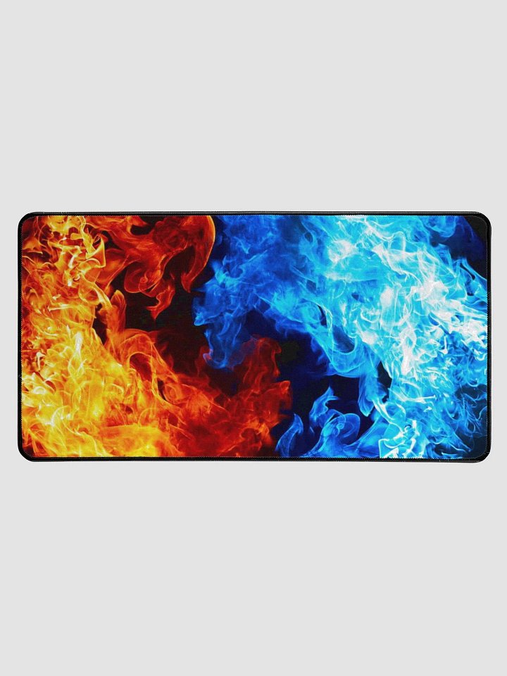Red & Blue Fire Desk Mat product image (1)