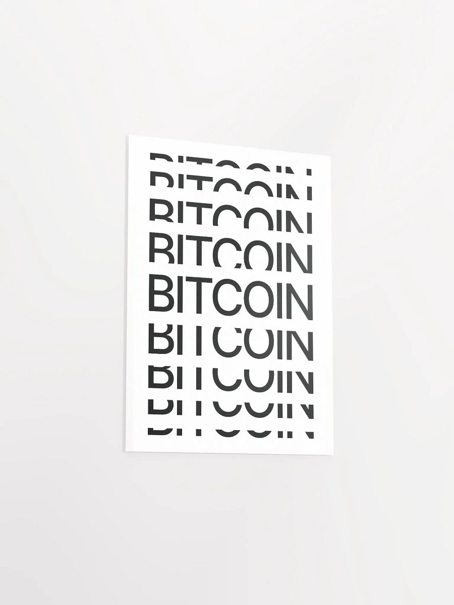 Bitcoin Expansion Poster (white) product image (3)