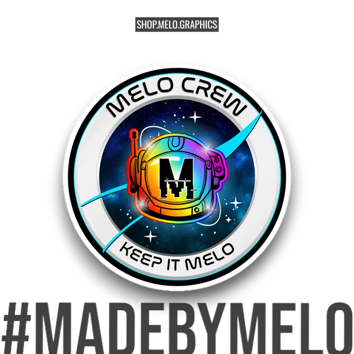 #MeloCrew Member Badge - Magnet | #MadeByMELO product image (1)
