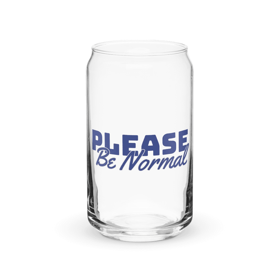 Please Be Normal Glass product image (2)