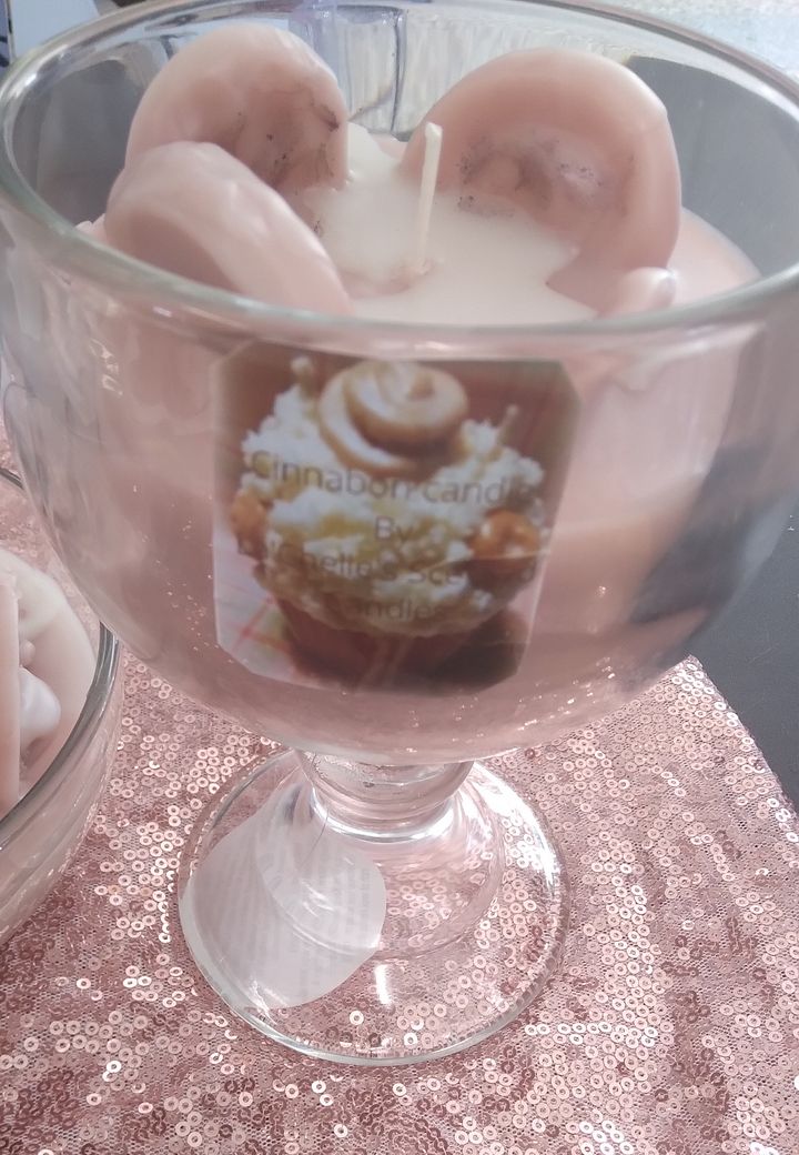 Champagne Cinnamonster Candle product image (1)
