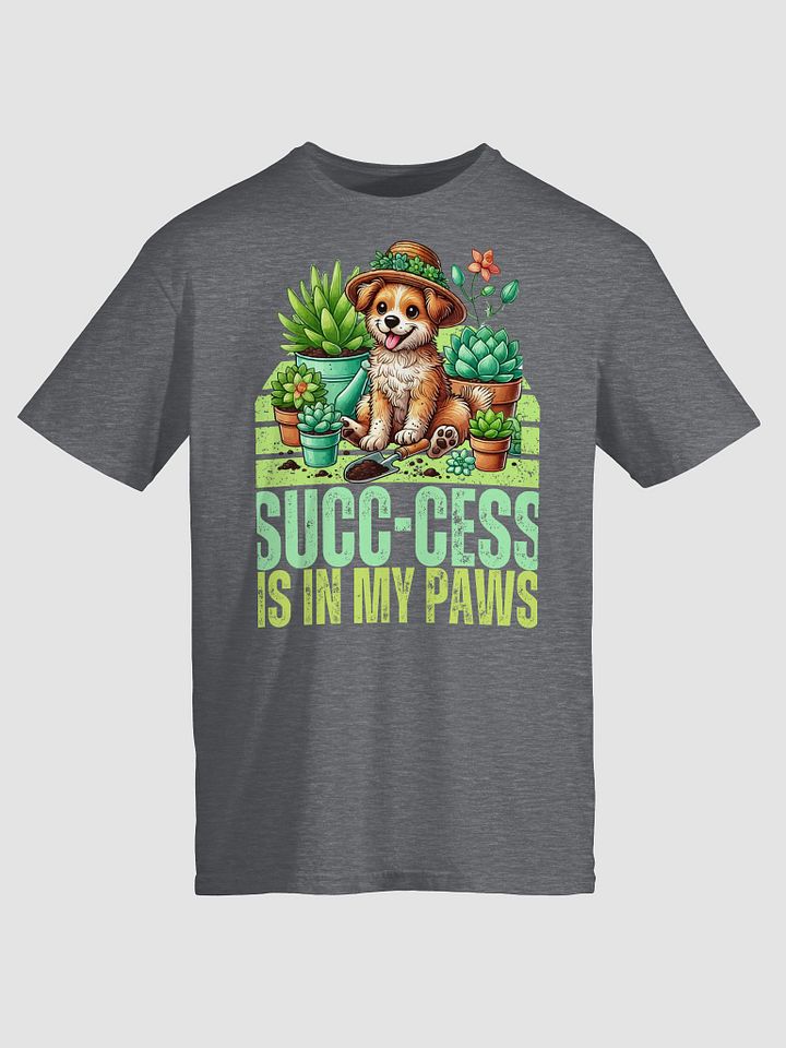 Succ-ess is in my Paws Gray Unisex Shirt product image (2)
