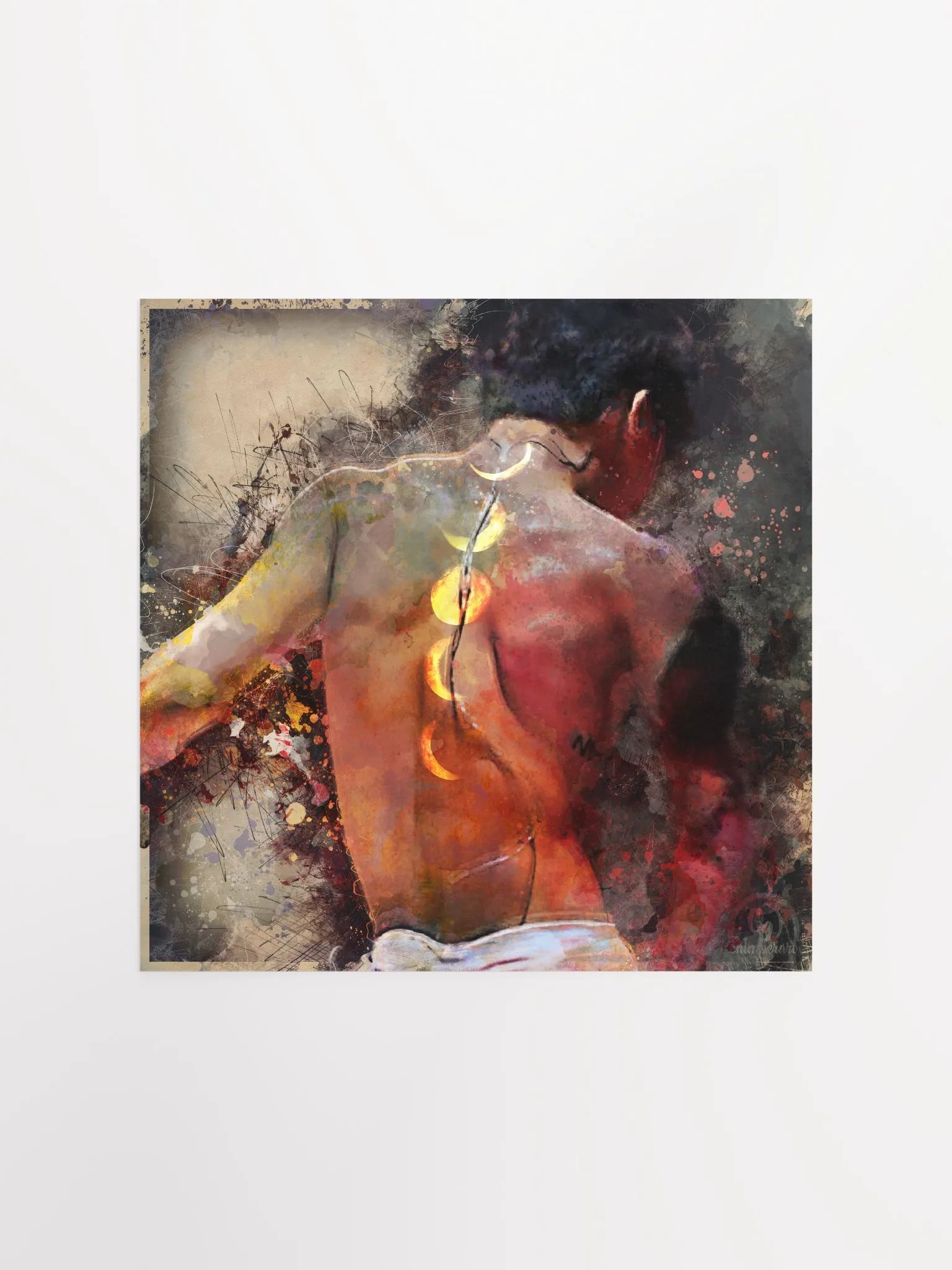 BTS - Jimin Moonrise Print (Unframed) - Designed by ChimberArt product image (2)