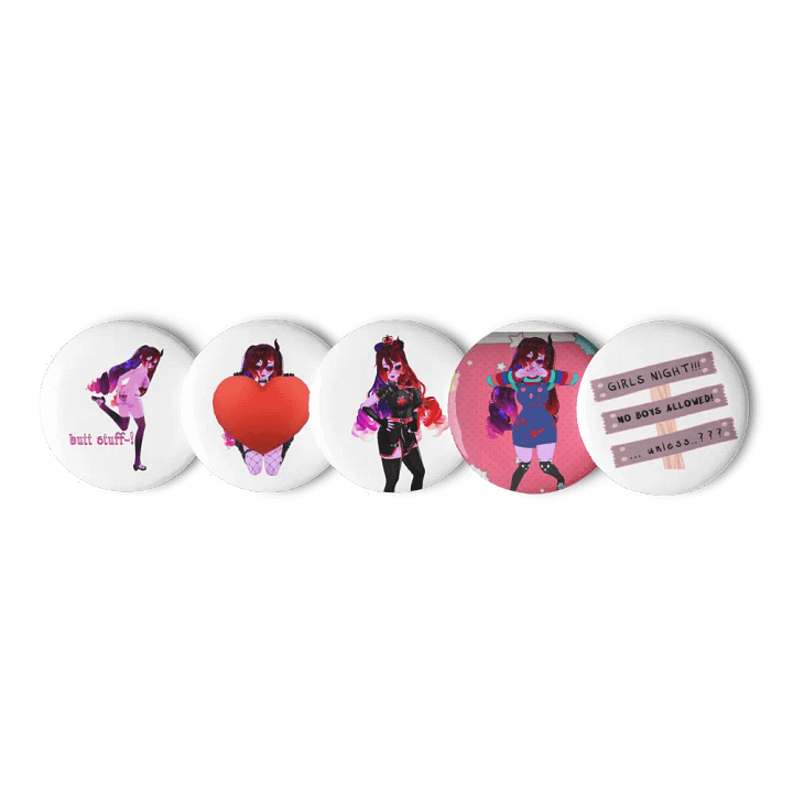 LadyMismar 5 Button set! product image (3)