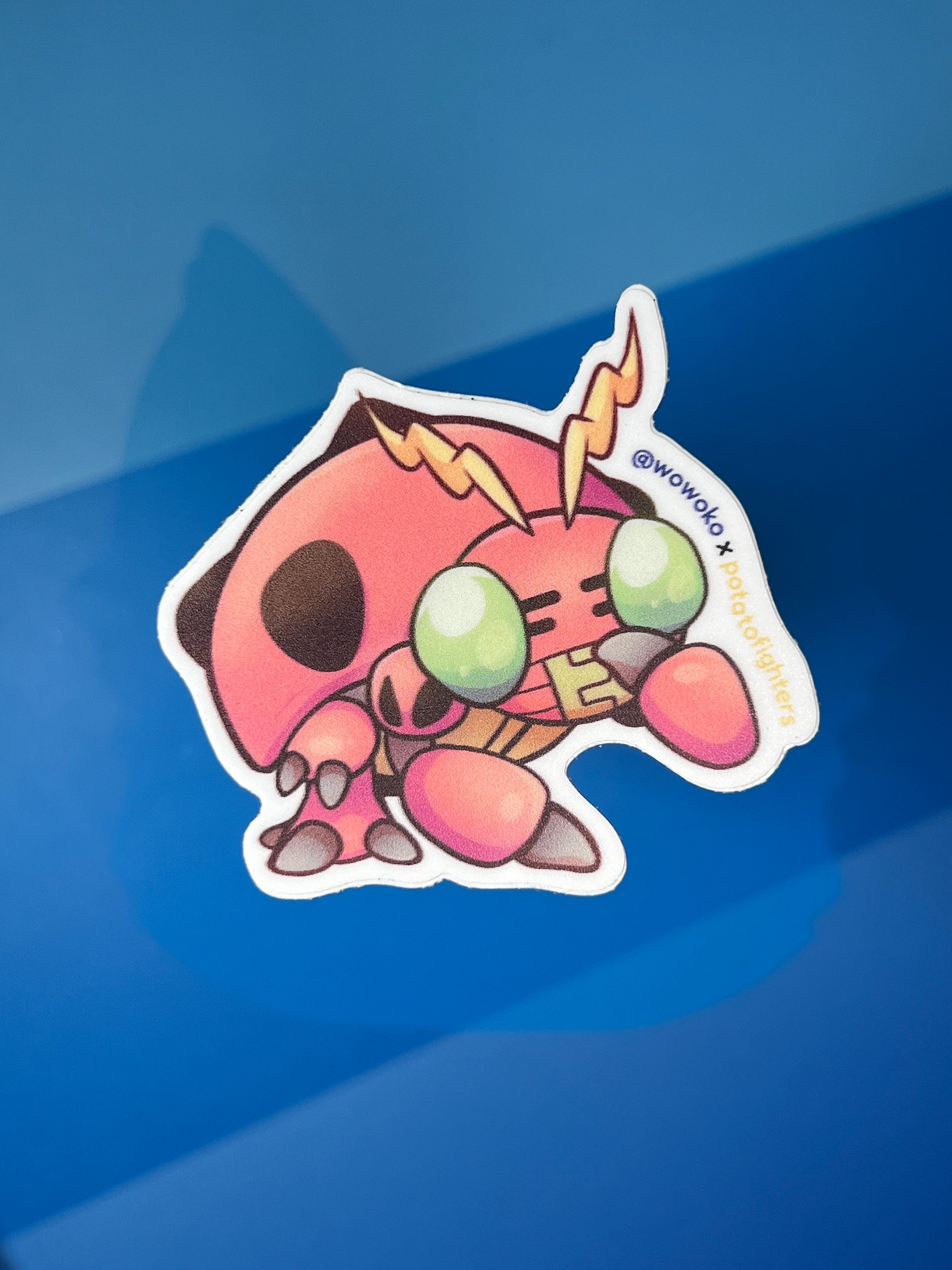WoWoKo x Potato Fighters - Digimon - Tentomon - Sticker product image (2)