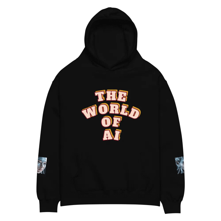AI Wonderland Oversized Hoodie product image (2)