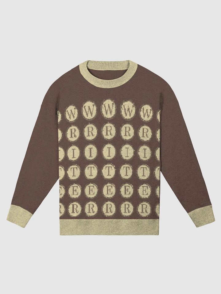 Writer Sweater in Mellow Yellow and Soil product image (1)