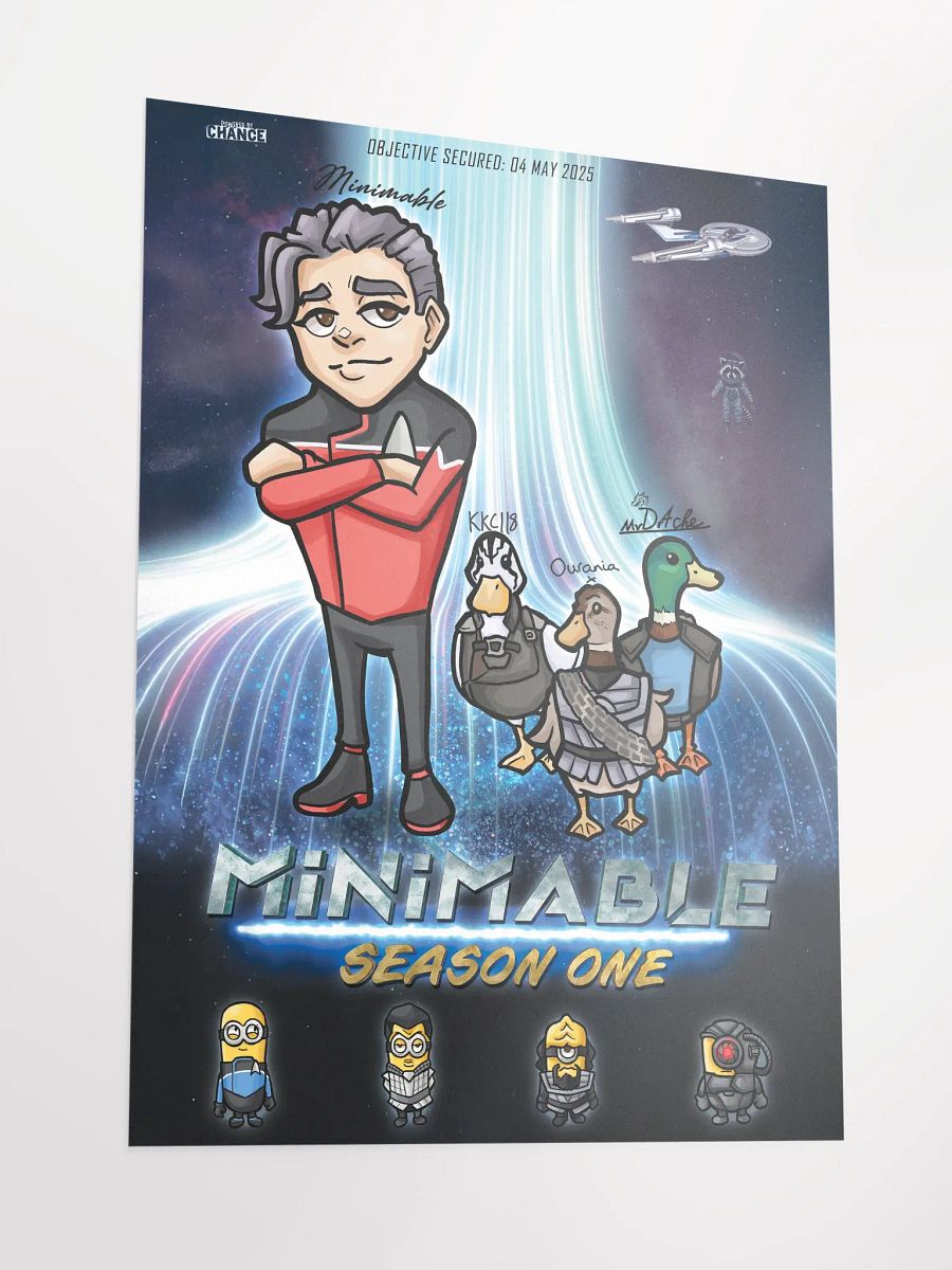 Minimable Season One Poster 18" x 24" product image (3)