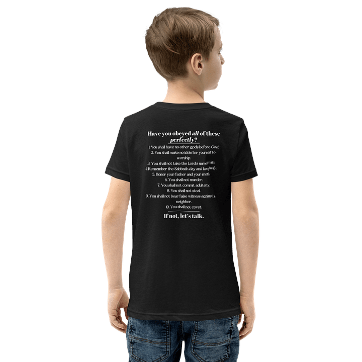 Are You a Good Person? Youth Tee product image (2)