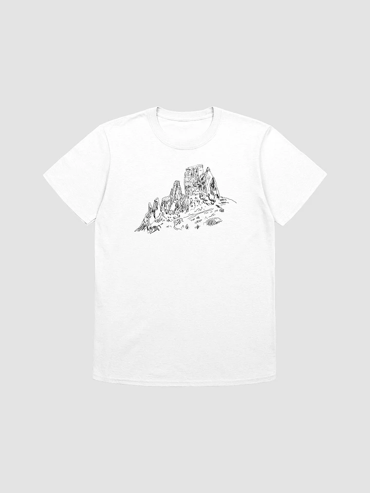Cinque Torri Dolomites Mountains Italy Souvenir T-Shirt product image (2)