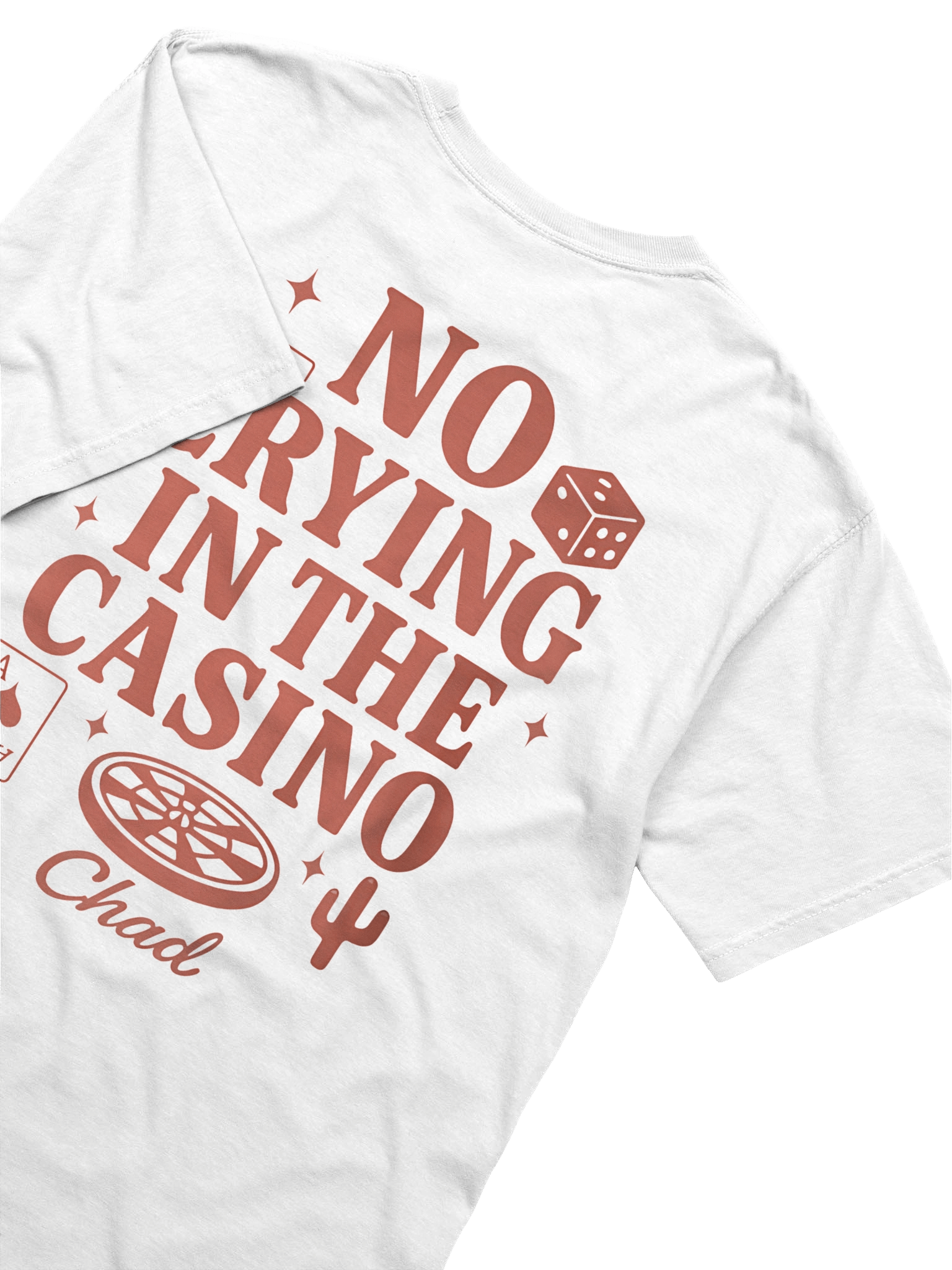 No Crying In The Casino T-shirt product image (3)