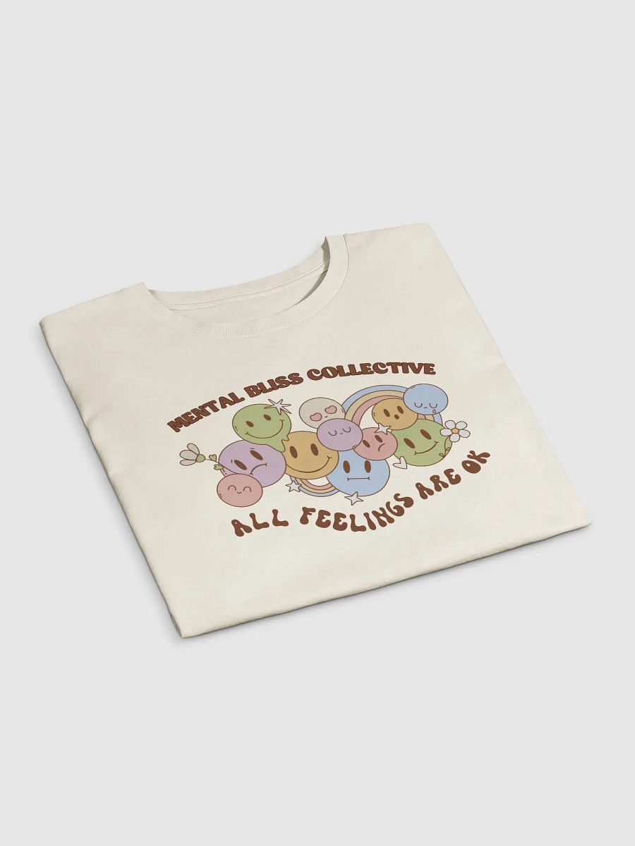 "All Feelings Are OK" T-Shirt – Embrace Emotional Wellness product image (7)