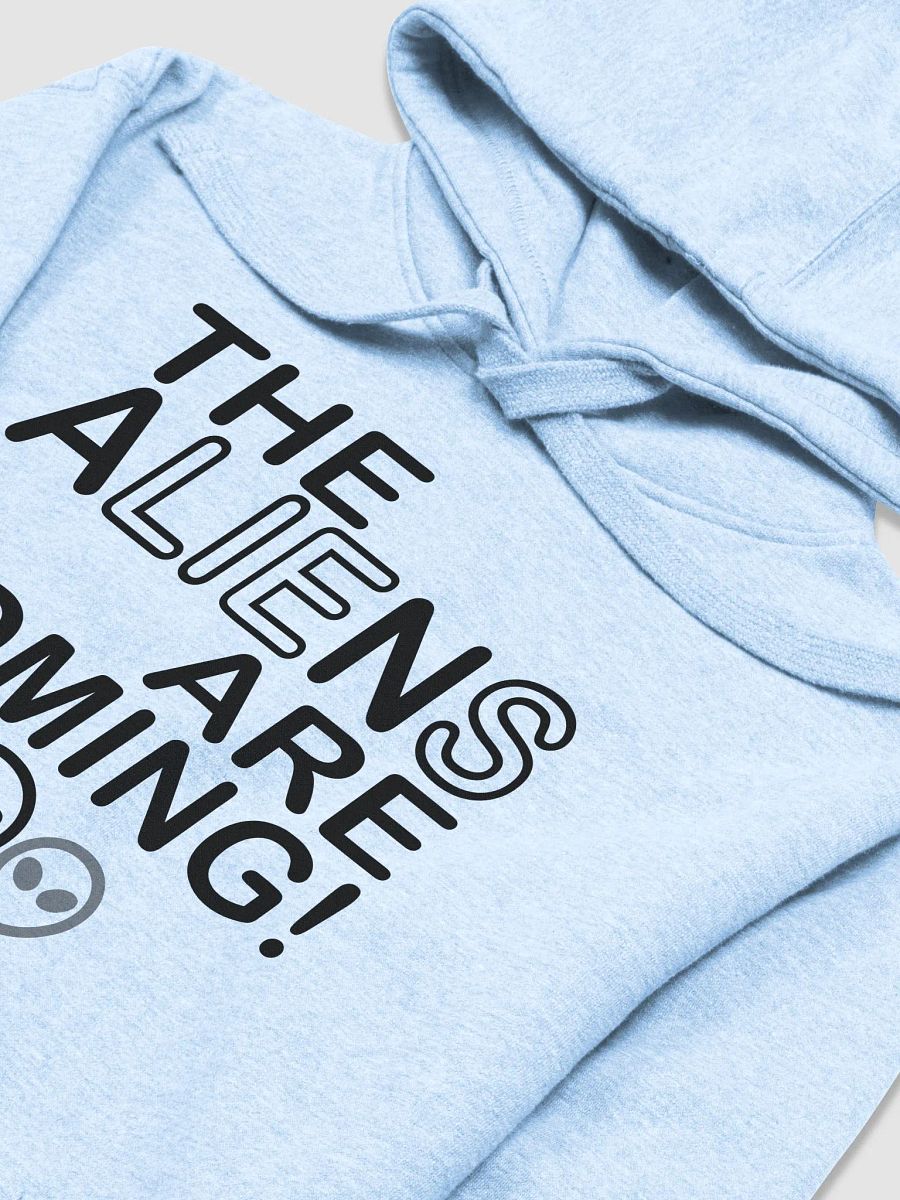 The Aliens Are Coming! - Black - Cotton Heritage Unisex Premium Hoodie product image (1)