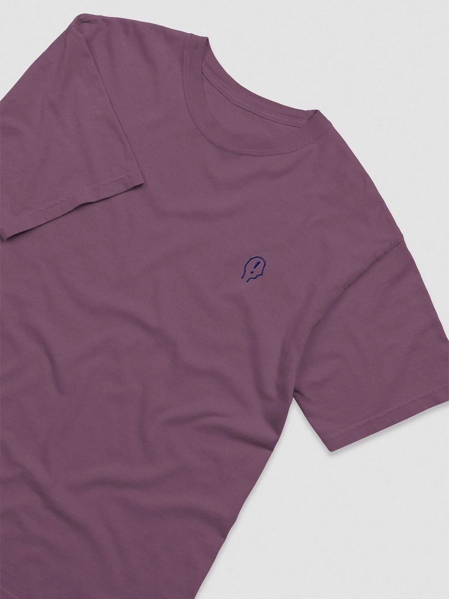 EXCLAIMING MENTALLY (L.C., navy) embroidered garment dyed tee product image (7)