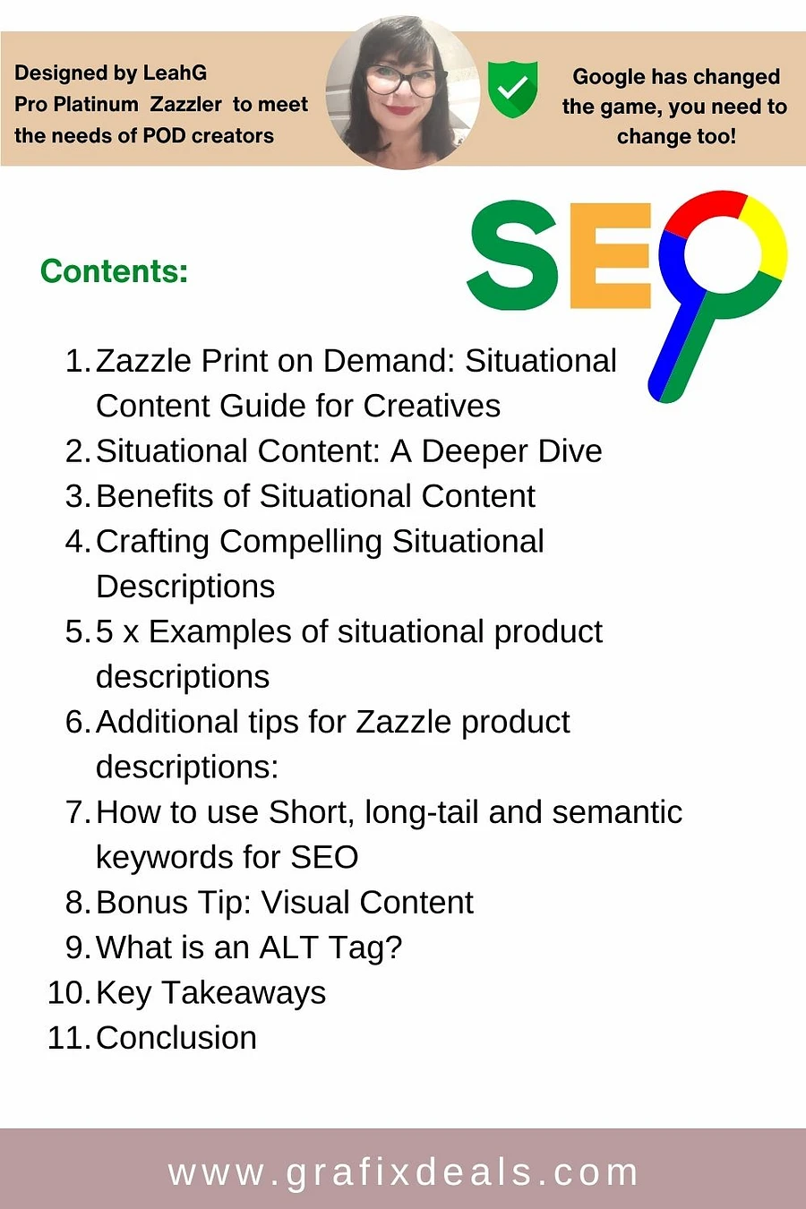 Zazzle Tutorial | Master Google's Situational Content Update for Increased Visibility product image (3)