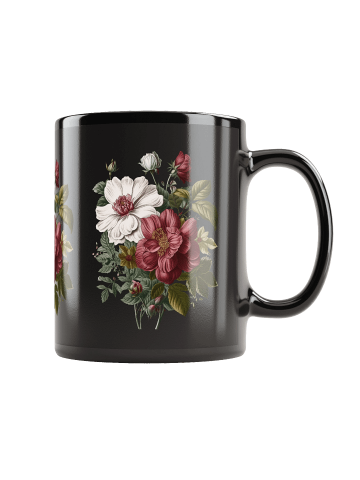Cottagecore Floral Mug – Vintage Botanical Coffee Cup | Aesthetic Flower Tea Mug Gift product image (2)