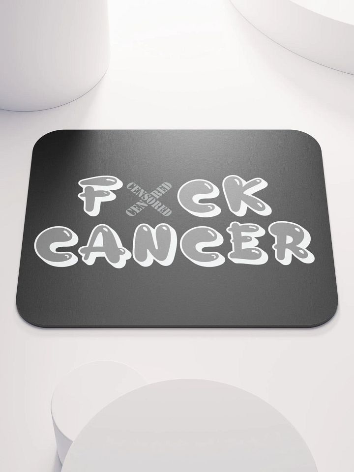 FXCK CANCER Mouse Pad product image (2)