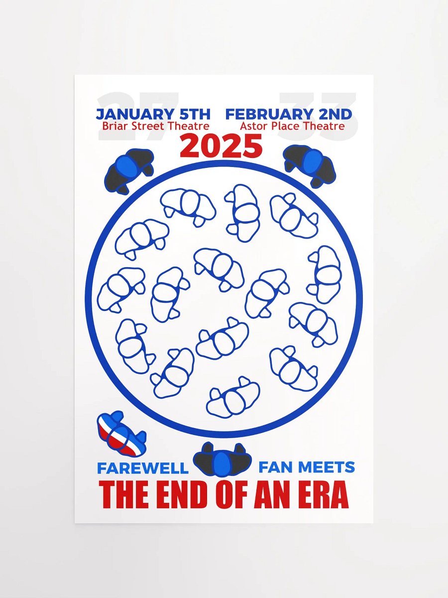 Blue Man Group's Farewell to An Era Fan Fine Art Print product image (4)