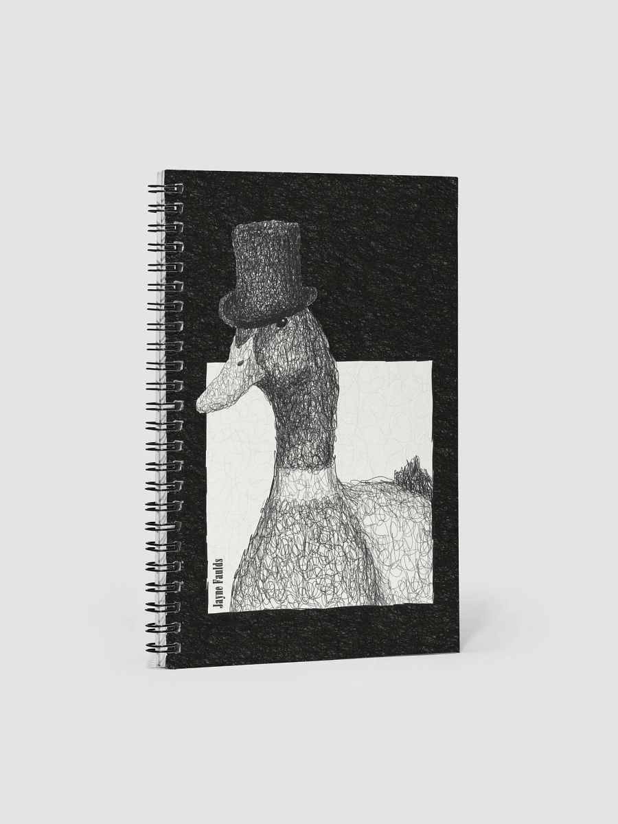 Feathered Gentleman Notebook product image (1)