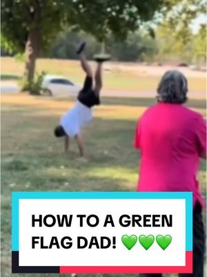 THIS IS HOW YOU DAD! 💚 🎥 @ViralHog  🎥 @UncleBob  🎥 @Jay Porter  🎥 @Chasing.Sage  #dads #wholesome #cute #dad 