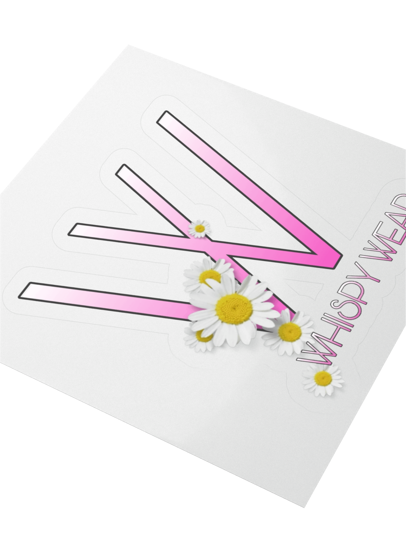 Whispy Wear Logo Sticker product image (9)