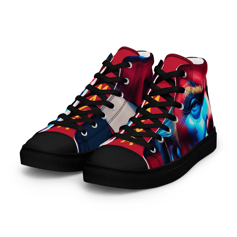 Blue and Red Mens High Tops product image (7)