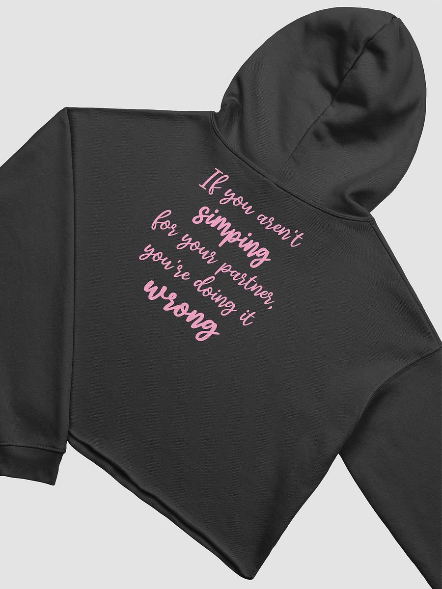 Simp Cropped Hoodie product image (8)