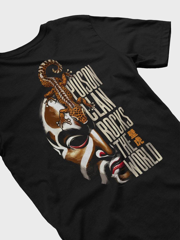 🏷️ Poison Clan Lizard Style – Back Print Martial Arts Tee product image (2)