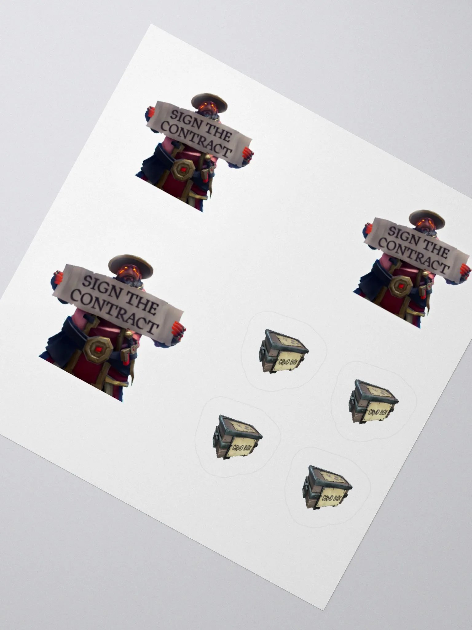 crud and the crudboxes sticker set product image (5)