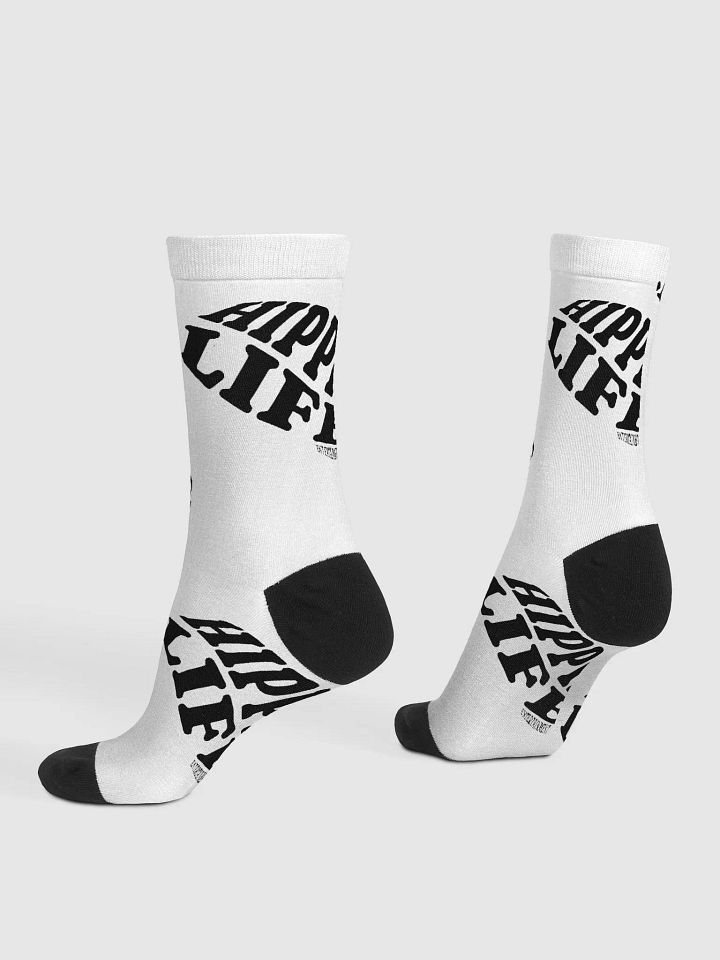 "HIPPIELIFE" Crew Socks product image (2)