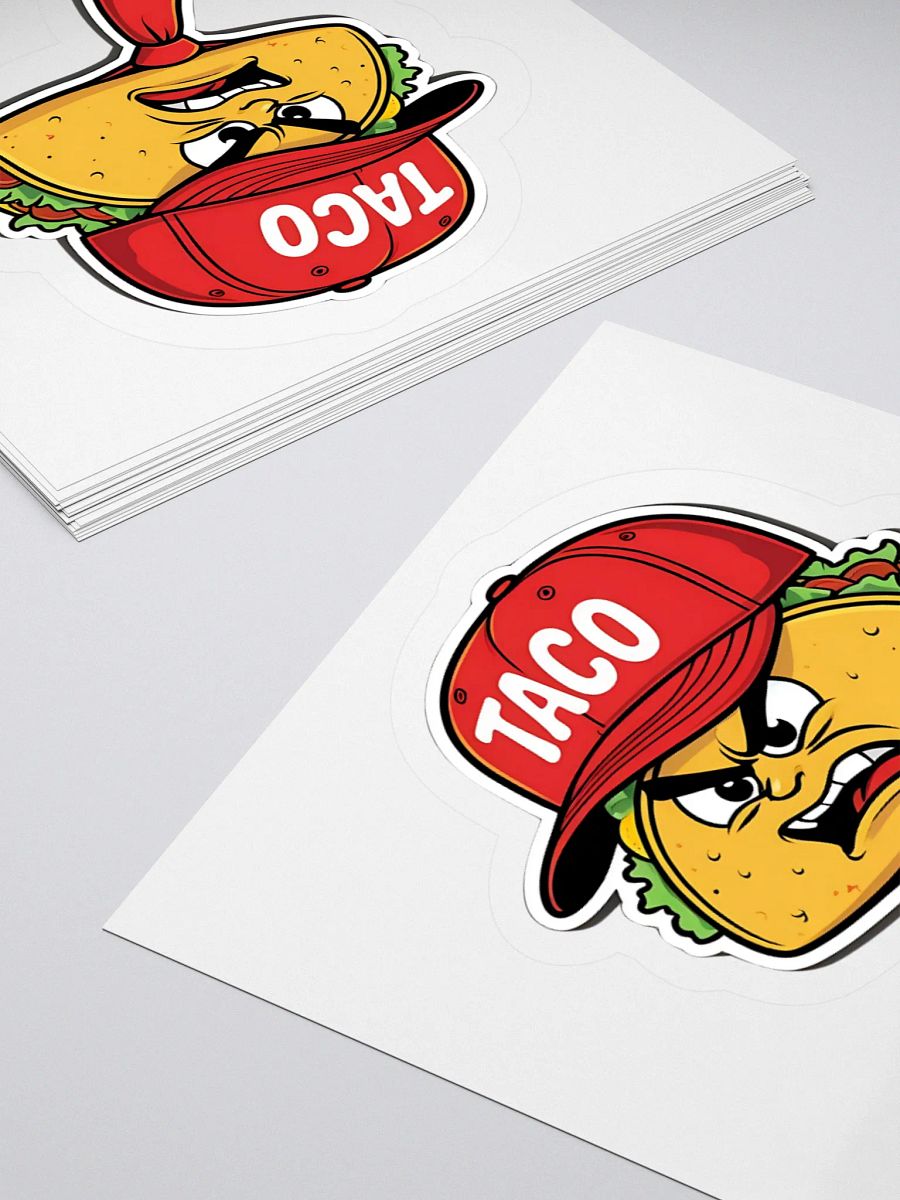 President Taco Kiss Cut Sticker product image (10)