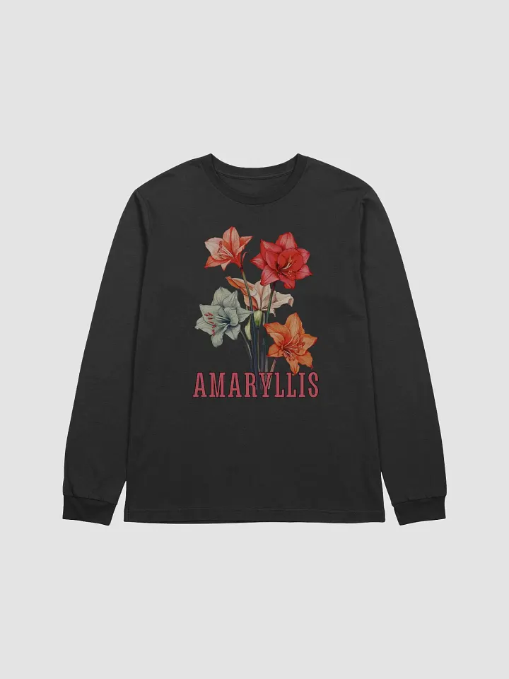 Floral Graphic | Long Sleeve T Shirt | Amaryllis product image (1)