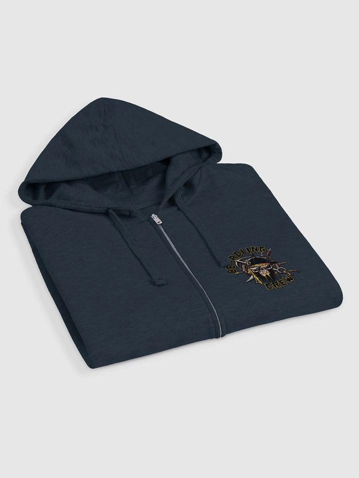 Beardling Crew Skull - Zip Up Hoodie - Unisex sizing product image (14)