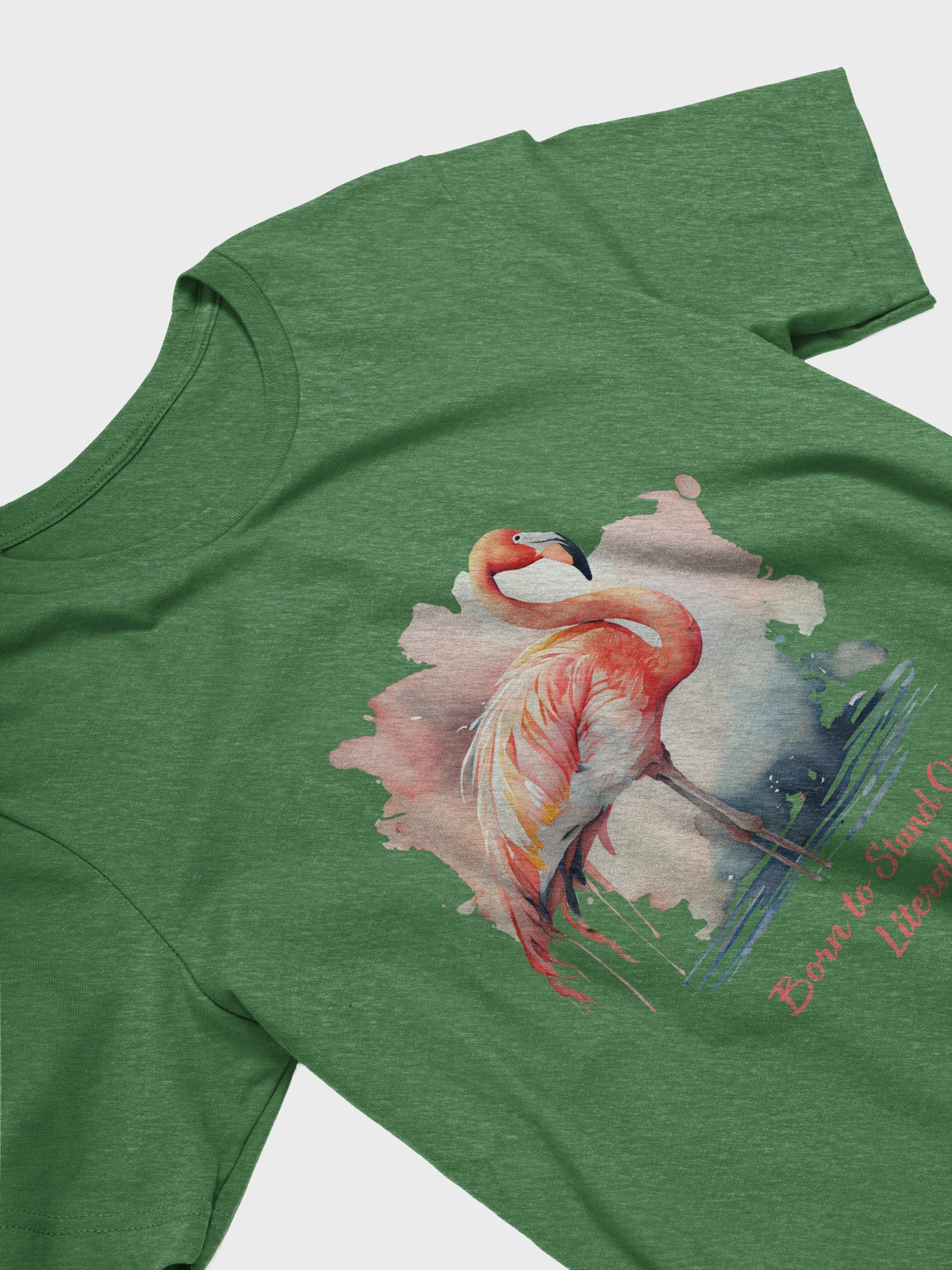 Born To Stand Out - Flamingo T-Shirt product image (2)