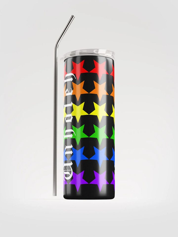 Pride Star Tumbler w/ Straw product image (2)