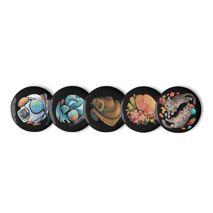 ScarVerse Different Lives Buttons product image (2)