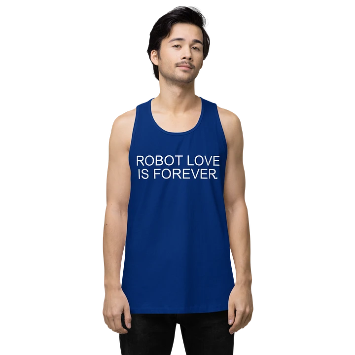 Robot love is forever tank top product image (2)