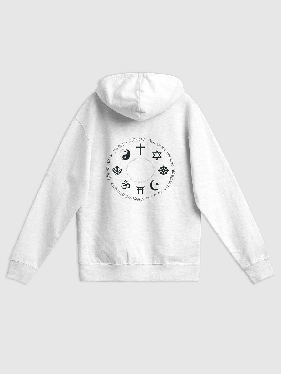 Divided We Fall - Religion - Independent Trading Co. Fleece Zip Up Hoodie product image (1)