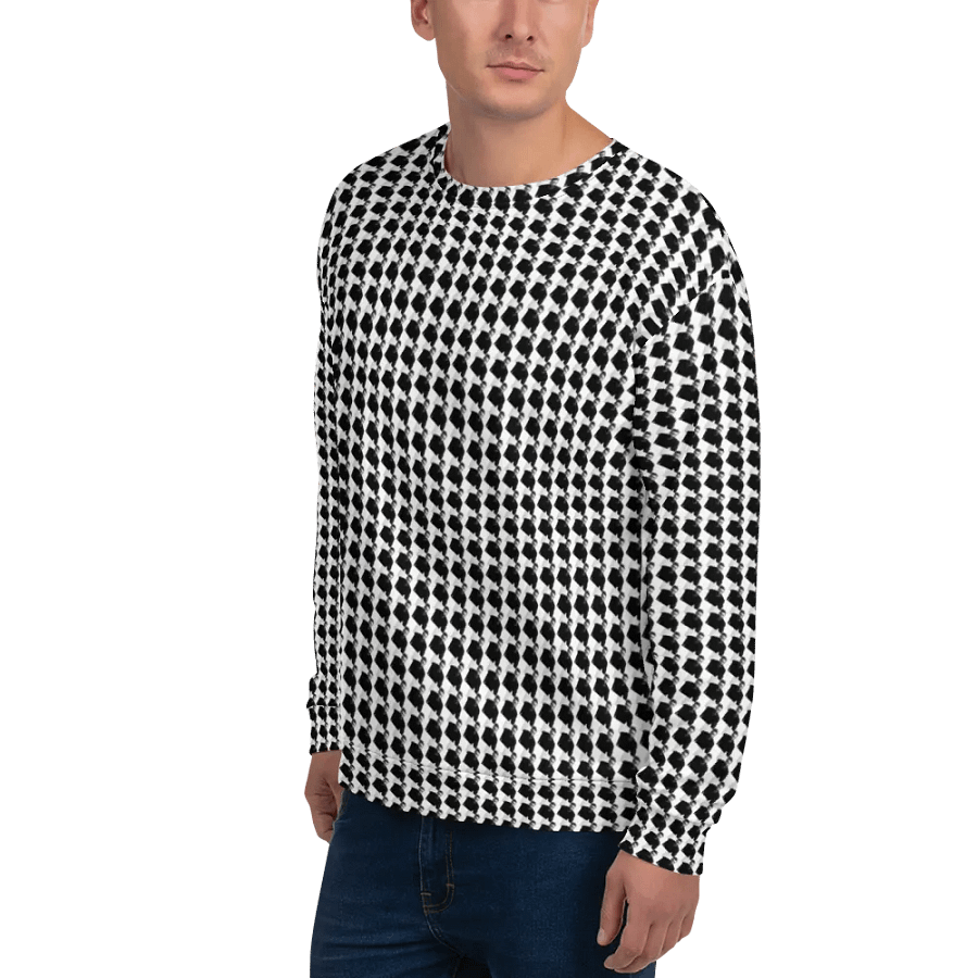 gigaJIMstooth pattern crew neck sweater product image (4)
