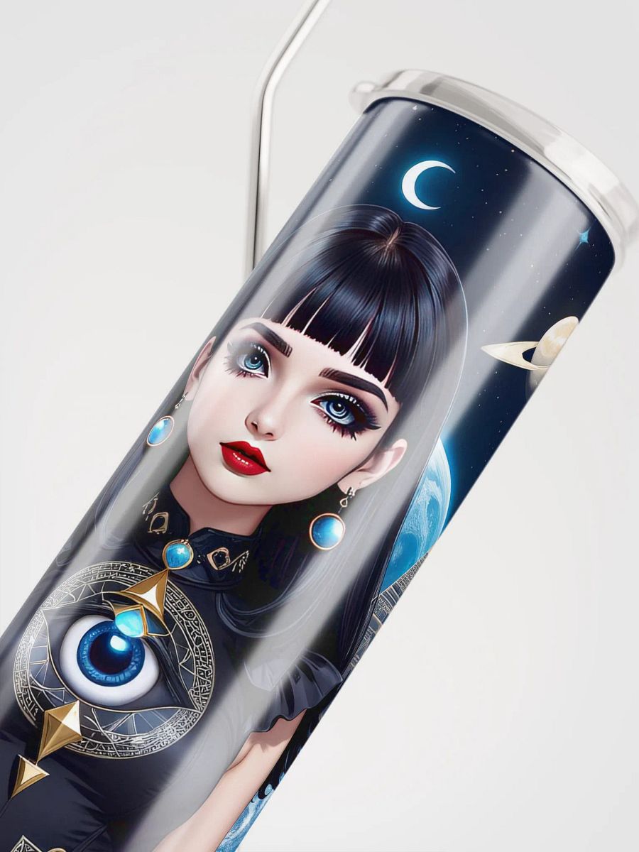Mystic Girl 20 oz Skinny Stainless Steel Tumbler - v5 product image (3)