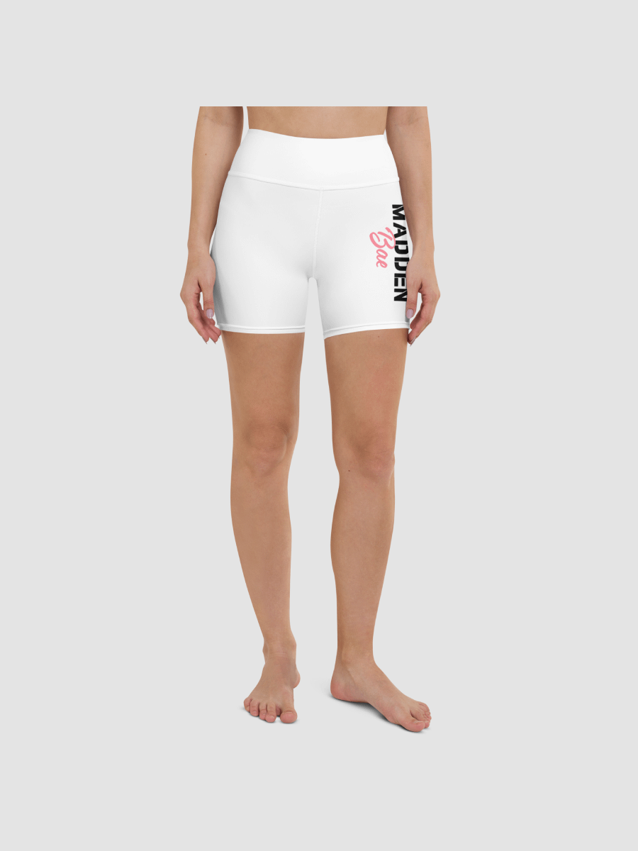 Madden Bae Yoga Shorts White product image (4)